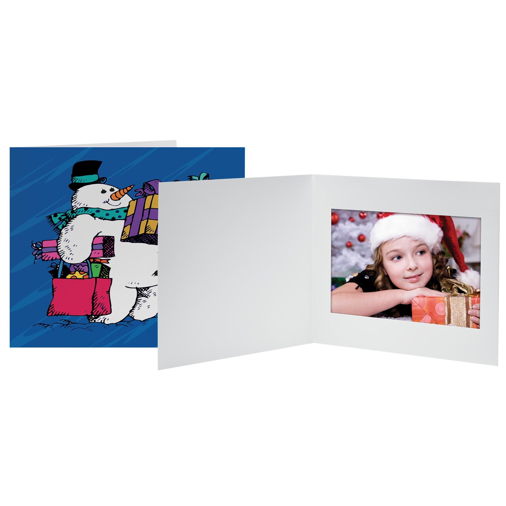 Snowman Photo Folders