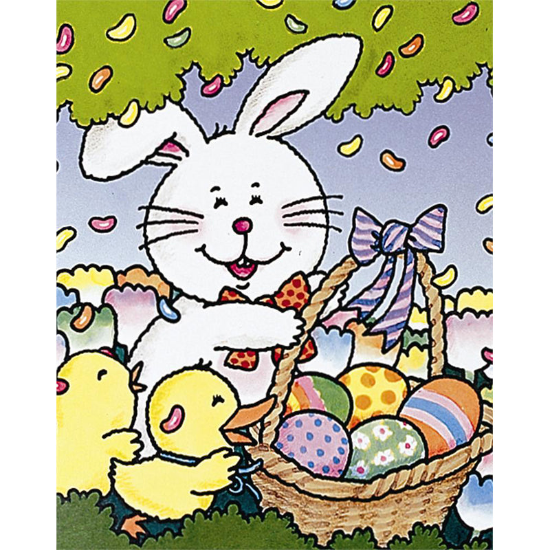 Easter Bunny Basket Photo Folders