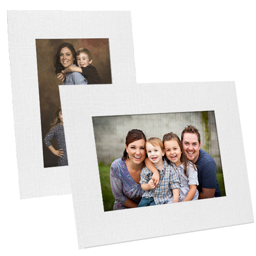 Edison White Dual Photo Easels