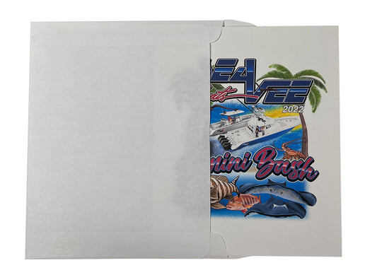 EP-ENV 6.5 inch x 8.5 inch White Booklet Envelopes for EPIC folders
