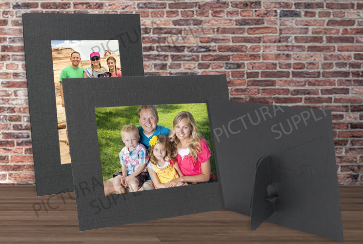 Edison Black Dual Photo Easels