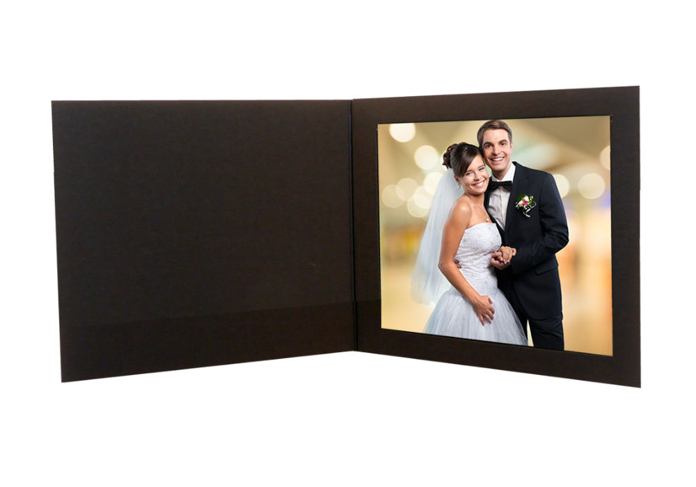 Ebony folders for horizontal photo