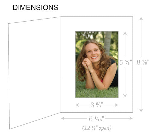 Halloween 4x6 Photo Folder - Candy Corn Graphics - Pack of 25