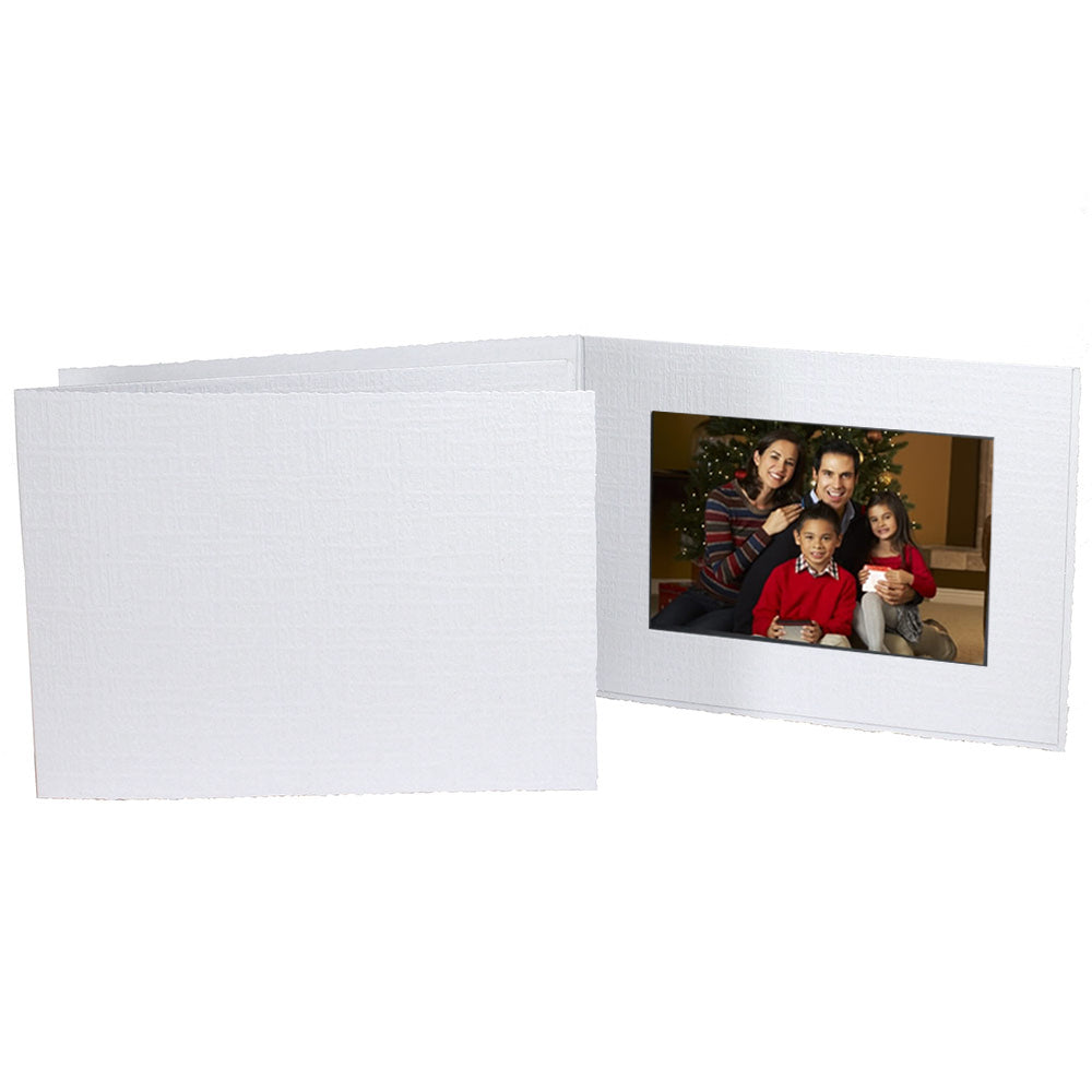 Imperial White Photo Folders
