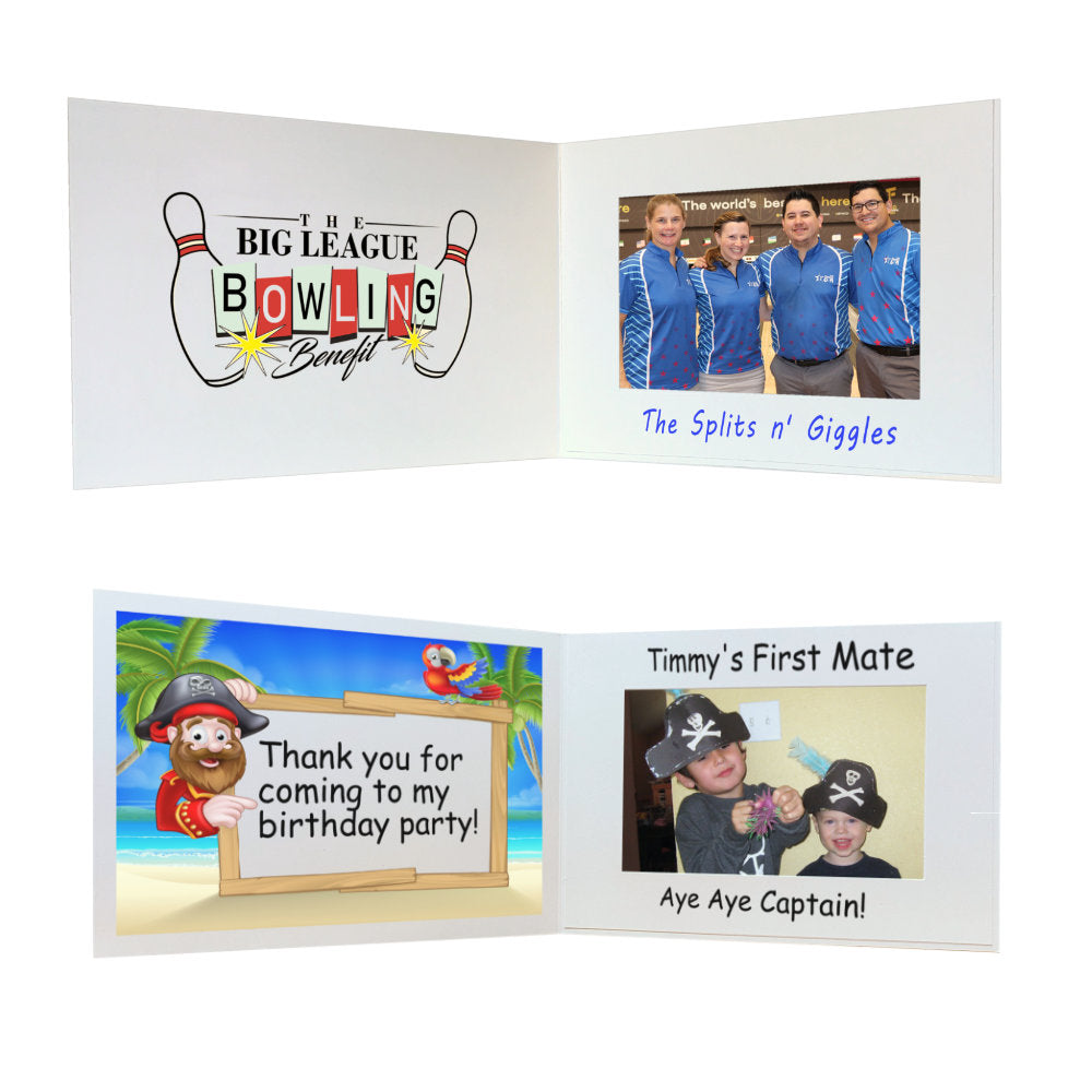 6x4 EPIC Custom Color Photo Folder - Inside Cover