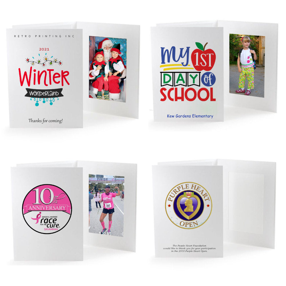 Custom Color Cardboard Photo Folders